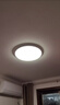 AOC护眼卧室吸顶灯 简约led灯具超薄普瑞灯珠三色 48W 40cm包安装 实拍图