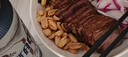 鲜京采 国产山东黄牛谷饲原切牛腿肉3斤 生鲜牛肉 烧烤炖煮食材 实拍图