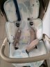 babycare自然凉选车席透气宝宝专用手推车坐垫通用席子薄荷冰柠38×70CM 实拍图