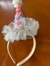 仕彩生日帽头饰小女孩生日礼物公主派对拍照道具氛围场景布置可爱发箍 实拍图