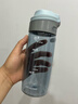 乐扣乐扣（LOCK&LOCK）一键式运动水杯塑料杯户外便携水壶带把手刻度男女杯子蓝色550ml 实拍图
