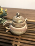 鹏山柴烧釉福禄壶陶瓷复古球孔过滤茶壶窑变单壶功夫茶具茶杯泡茶器 实拍图