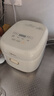 美的（Midea）【价保618】小碧玉电饭煲小型2-3人3升0氟有钛陶瓷白玉内胆家用电饭锅煮粥智能预约多功能锅RE360 实拍图