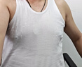 海澜之家背心男纯棉男士背心夏季100%纯棉汗衫男宽松老头衫打底背心男保暖 100%纯棉-白色/灰色(2件装) 2XL -180/105(150-170斤) 实拍图