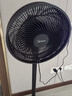 美的（Midea）【超级单品】七叶轻音立式电风扇家用柔风落地扇台式桌面小型风扇大风量节能摇头宿舍电扇 SAF30AB 实拍图