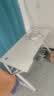 甄严选电脑桌台式电竞桌椅套装组合桌子办公家用桌学习桌书房书桌写字桌 【白架+白碳纤纹面】单桌120*60 实拍图