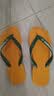 havaianas哈唯纳Brasil Logo巴西元素夹脚人字拖夏情侣拖鞋 1740-流行黄色 39-40 巴西码 实拍图