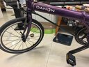 大行（DAHON）折叠自行车20英寸18速SP18公路折叠车KAC083 紫色 实拍图