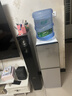美的（Midea）饮水机家用上置式桶装水立式钢化玻璃双开门下置储物饮水器 YR1518S-X 制热型 实拍图