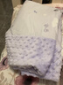 babycare山茶花新生儿豆豆毯婴儿盖毯毛毯儿童毯 熊猫乐车100*120cm 实拍图