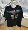 BOY LONDON【满天星】夏季男女同款短袖渐变烫钻印花时尚T恤N01107 黑色 M 晒单实拍图
