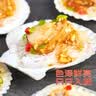 海大厨 冷冻蒜蓉粉丝扇贝 200g 6只 海鲜水产 户外烧烤 实拍图