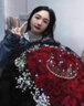 来一客鲜花速递99朵红玫瑰花束礼物表白送女友全国同城配送 99朵红玫瑰女神款 实拍图