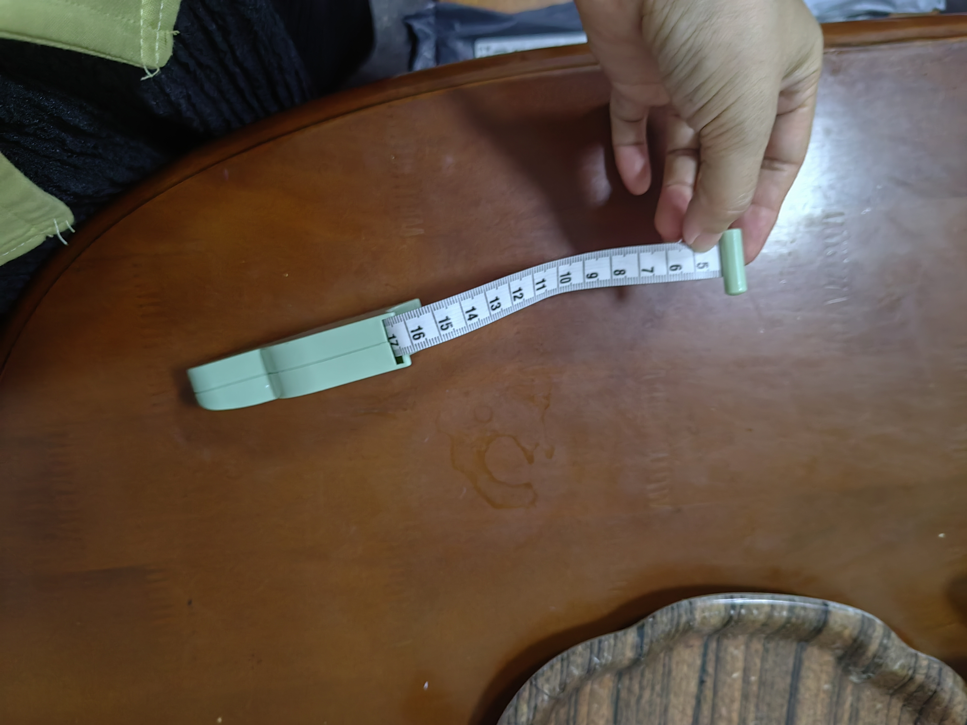 鑫木莲小卷尺2m1.5m北欧风家用皮尺米尺软尺量三围腰围尺子多功能迷你可爱儿童皮卷尺裁缝量衣服 1.5m自动三围尺|一键回弹|双面刻度|颜色随机 实拍图