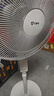 艾美特（AIRMATE）【超级单品】七叶家用大风力落地扇电风扇台式桌面空气循环小风扇大角度摇头节能台立两用电扇 X97 实拍图