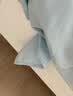 艾薇床单单件 被单床罩单人学生宿舍床垫保护罩 牛仔蓝 230*250cm 实拍图