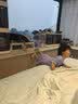 尼多熊婴儿长筒袜夏季薄款棉袜0-3岁月新生儿长袜小月龄过膝袜 实拍图