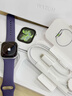 Apple/苹果 Watch S11 智能手表GPS款42毫米银色铝金属表壳雾紫色运动型表带S/M MEUT4CH/B 实拍图