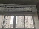 好太太晾衣架阳台手摇晾衣杆升降手动室内室外晒衣架家用晒衣架 Y022-银黑2米：双杆+50挂孔 实拍图