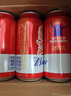 百威啤酒TOP淡色拉格450ml*18听整箱装京东自营新老包装混发618爆款 实拍图