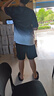 妄潮运动服套装男短袖夏季透气速干情侣装篮球服短袖短裤跑步健身 【冰丝凉感跑量款套装】A36绿色 3XL 建议体重145-155斤 实拍图