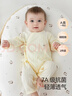 贝瑞加（Babyprints）宝宝连体衣2件装婴儿纯棉衣服四季薄款家居内衣透气爬服 白黄66 实拍图