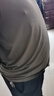 优衣库DRY-EX速干T恤/短袖男装女装吸汗快干凉感透气482299 56 橄榄色 XL 实拍图