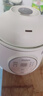 美的（Midea）【价保618】电炖锅电炖盅隔水炖锅家用燕窝炖盅陶瓷炖汤盅电炖锅婴儿辅食小炖锅电砂锅煲汤锅 1L 【1L=3碗 升级带蒸笼】DZE1068 实拍图