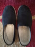 梦兮（2双装）老北京布鞋男鞋千层胶底休闲加绒棉鞋男士开车工作单鞋 黑白胶底（2双装） 43 实拍图