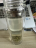 京东京造 玻璃杯 双层隔热茶杯个人专用茶水分离杯大容量380ml 实拍图
