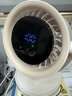 OYOCO[16°冷过空调]桌面小风扇夹子制冷充电风扇小型超静音空气循环扇办公室学生宿舍床上用大风力台式 【桌面款白色】自动摇头丨充插两用16°冷风丨超长续航 实拍图