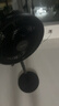 美的（Midea）【超级单品】七叶轻音立式电风扇家用柔风落地扇台式桌面小型风扇大风量节能摇头宿舍电扇 SAF30AB 实拍图
