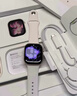 Apple/苹果 Watch S11 智能手表GPS款42毫米玫瑰金色铝金属表壳淡桃粉色运动型表带M/L MEUP4CH/B 实拍图