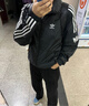adidas宽松日常舒适运动夹克外套男女春季新款阿迪达斯官方三叶草   黑色（推荐选大一码)   XL 晒单实拍图