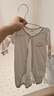 贝瑞加（Babyprints）婴儿连体衣2件装男女宝宝纯棉衣服四季爬服柔软哈衣长袖内衣 黄73 实拍图
