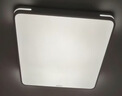 惠普精工卧室吸顶灯led现代简约餐厅书房灯具方50*50cm遥控三色 实拍图