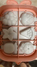 拜杰雪糕模具家用DIY冰棒冰淇淋小蜜蜂模具儿童卡通造型冰棍模具粉色 实拍图