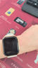 联想（Lenovo）智能手表 Watch Fit轻薄大屏血氧心率睡眠蓝牙通话健康监测穿戴运动手表手环 曜石金 男女朋友礼物 实拍图
