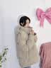 波司登冬羽绒服女士修身短款休闲加厚脱卸帽立领休闲百搭外套 实拍图