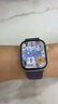 Apple/苹果 Watch S11 智能手表GPS款42毫米银色铝金属表壳雾紫色运动型表带M/L MEUU4CH/B 实拍图