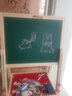 御杰儿童黑板画板画架双面磁性画画套装实木大画架小孩学习升降写字板 C款高138cm&17件套无粉尘礼包 实拍图