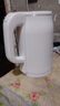 志高（CHIGO）【价保618】烧水壶电热水壶电水壶双层防烫1.8L大容量家用烧水壶304不锈钢内胆大功率快速烧水 实拍图