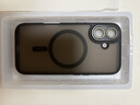 KEKLLE【肤感磁吸】适用iPhone17手机壳 苹果17保护套 磁吸磨砂防摔抗指纹镜头全包软边保护套 午夜黑 实拍图