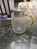 富光 1984耐热玻璃凉水壶大容量家用果汁杯花茶杯茶壶冷水壶锤纹壶1200ML 实拍图