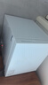 荣事达（Royalstar）小冰柜家用小型冷冻保鲜迷你冷藏商用卧式冷柜单用储母乳柜节能省电 128白色【可囤60斤肉 加厚发泡 强制冷】 实拍图