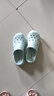 斯凯奇（Skechers）洞洞鞋女士夏季凉拖鞋泡泡鞋厚底增高外穿沙滩鞋踩屎感 实拍图