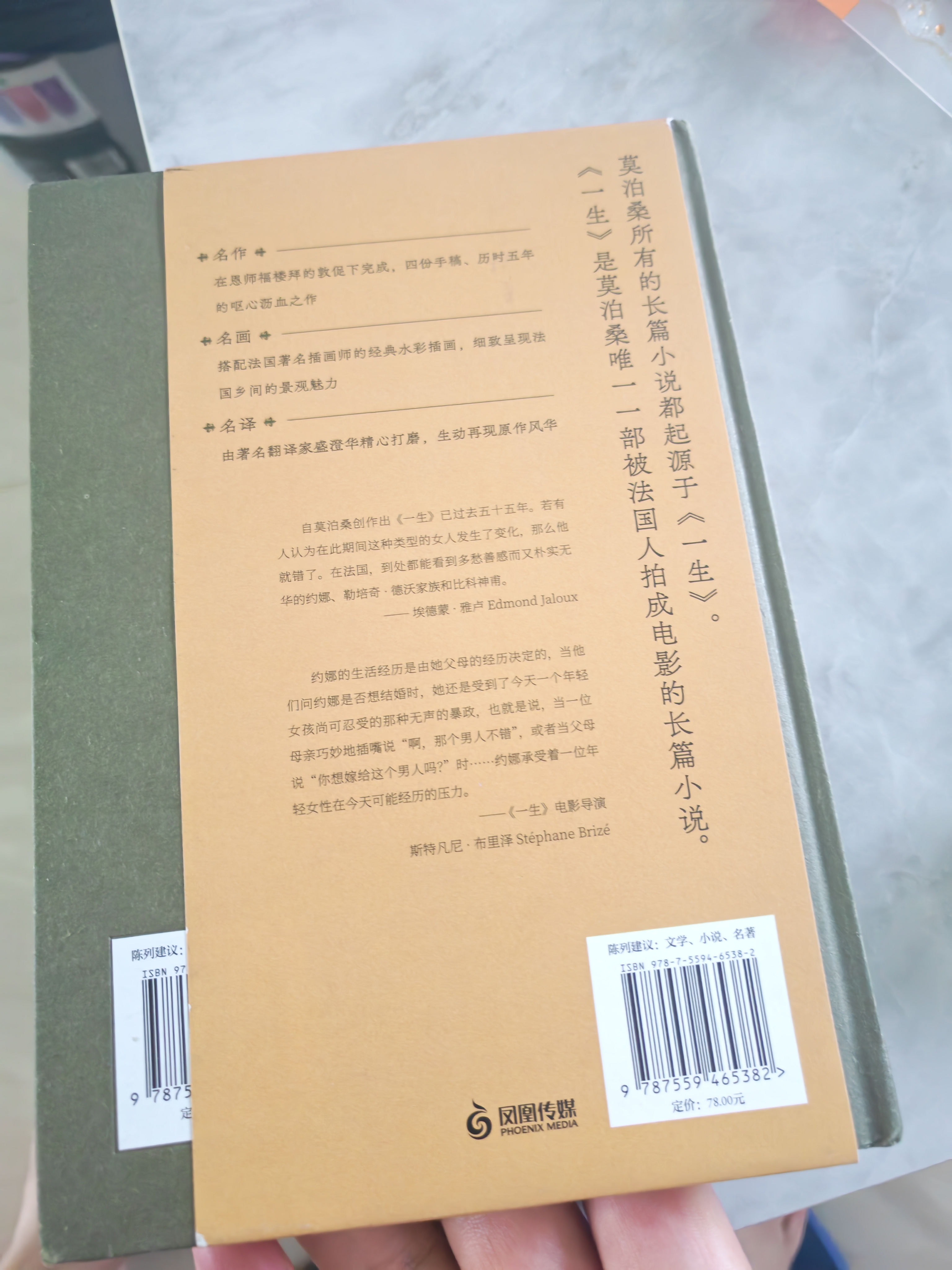 一生（插图珍藏版） 小说 实拍图