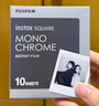 INSTAX富士instax立拍立得 方形相纸 黑白单包装10张 (适用于SQUARE系列相机 手机照片打印机SP-3) 实拍图