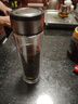 【京东物流配送】高硼硅双层玻璃杯大容量泡茶杯水杯子茶水分离杯 【双层加厚】茶杯350ml1只 实拍图