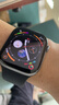 Apple/苹果 Watch S11 智能手表GPS+蜂窝款46毫米深空灰色铝金属表壳黑色运动型表带M/L MFDE4CH/B 实拍图